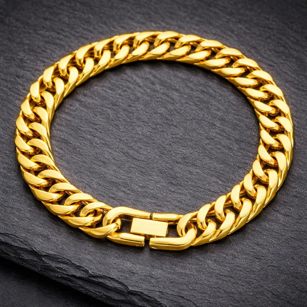 The Armoury | Heavy-Duty 316L Steel Men's Bracelets - Forged & Flat
