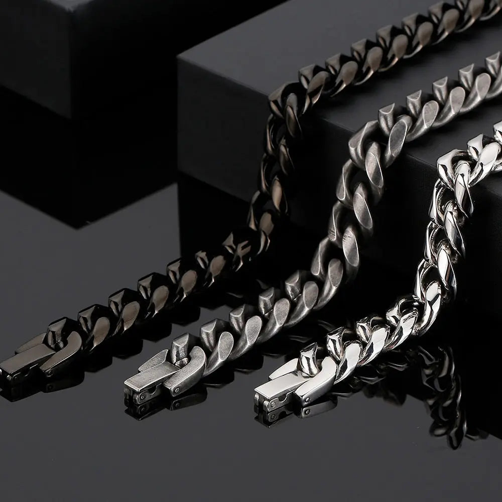 The Armoury | Heavy-Duty 316L Steel Men's Bracelets - Forged & Flat