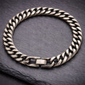 The Armoury | Heavy-Duty 316L Steel Men's Bracelets - Forged & Flat