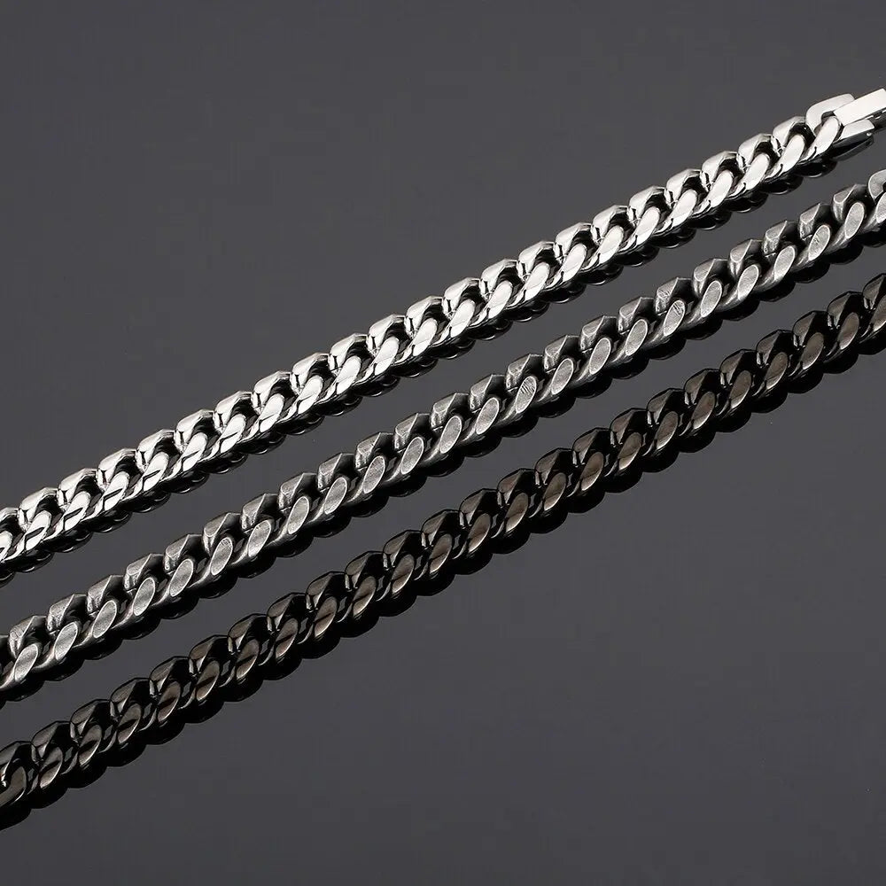 The Armoury | Heavy-Duty 316L Steel Men's Bracelets - Forged & Flat